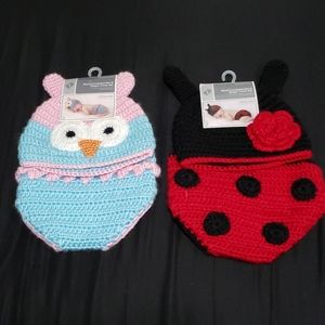 Hat & Diaper Cover Set